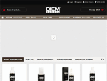 Tablet Screenshot of diemduroilstore.us